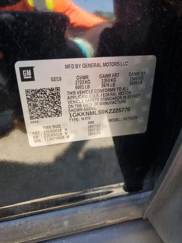 Photo 14 from auction – 2019 GMC ACADIA SLT with VIN 1GKKNMLS9KZ225776
