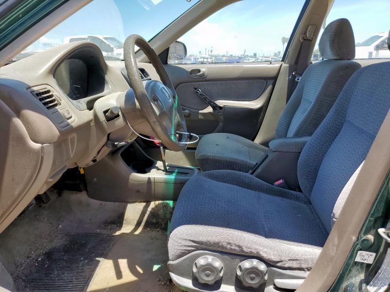 Photo 7 from auction – 2000 HONDA CIVIC BASE with VIN 2HGEJ6617YH594407