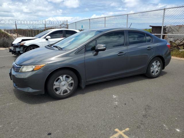Photo 1 from auction – 2012 HONDA CIVIC HYBR with VIN JHMFB4F21CS006756
