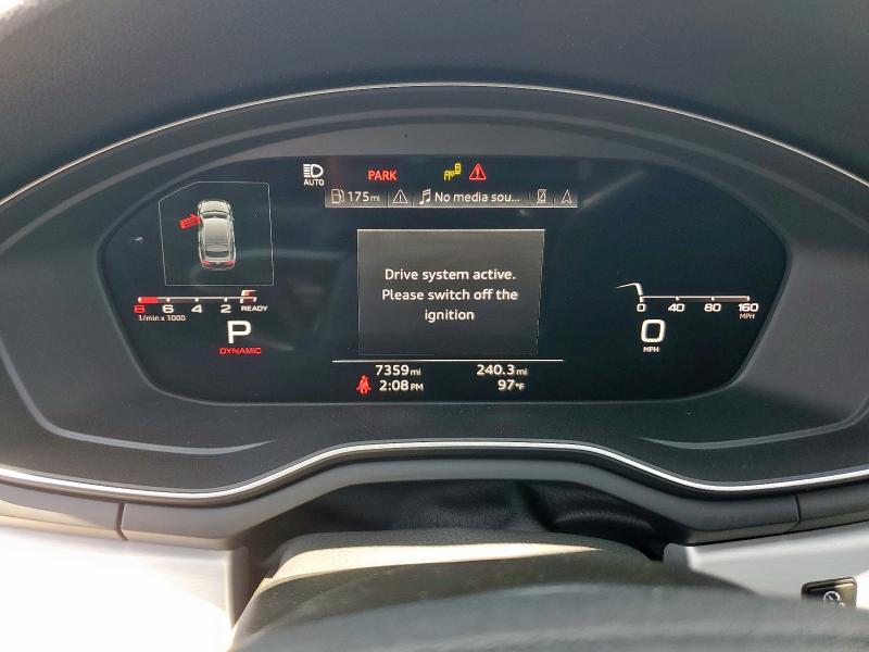 Photo 9 from auction – 2024 AUDI A5 PRESTIG with VIN WAUEACF57RA046243