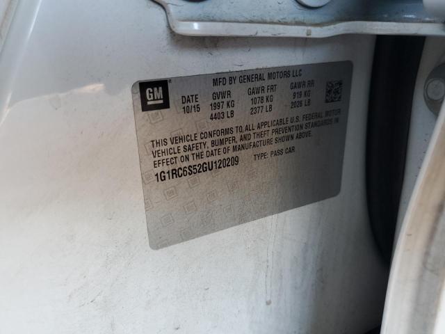 Photo 14 from auction – 2016 CHEVROLET VOLT LT with VIN 1G1RC6S52GU120209