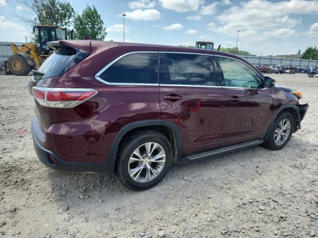 Photo 3 from auction – 2015 TOYOTA HIGHLANDER LE with VIN 5TDBKRFH5FS163348