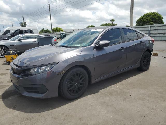 HONDA CIVIC EX 2017 with VIN 19XFC2F79HE059021 - Photo from auction