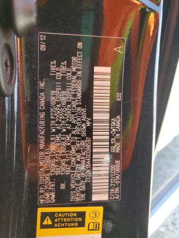 Photo 14 from auction – 2013 LEXUS RX 350 with VIN 2T2ZK1BA4DC098597