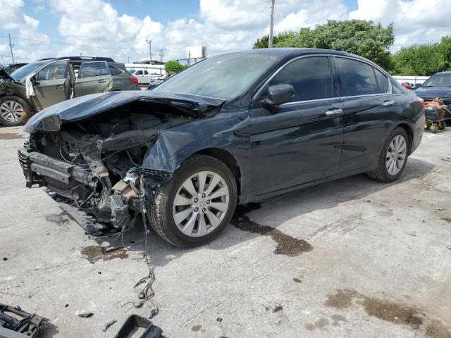 HONDA ACCORD EXL 2014 with VIN 1HGCR3F86EA016871 - Photo from auction
