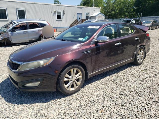 KIA OPTIMA EX 2013 with VIN 5XXGN4A76DG186666 - Photo from auction
