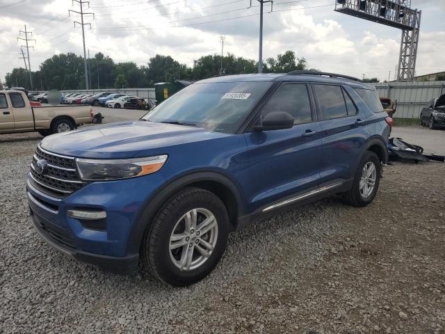 FORD EXPLORER X 2021 with VIN 1FMSK8DH7MGA49559 - Photo from auction