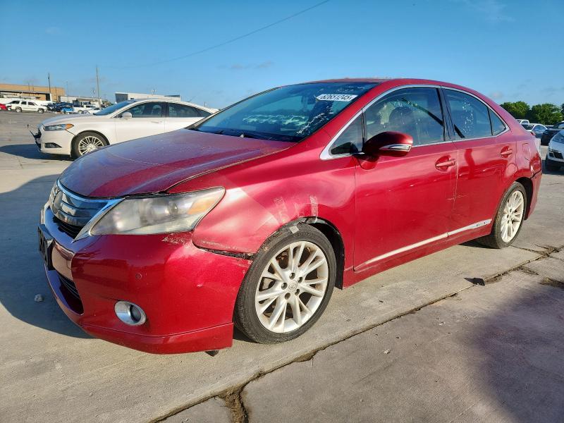 LEXUS HS 250H 2010 with VIN JTHBB1BA9A2018290 - Photo from auction
