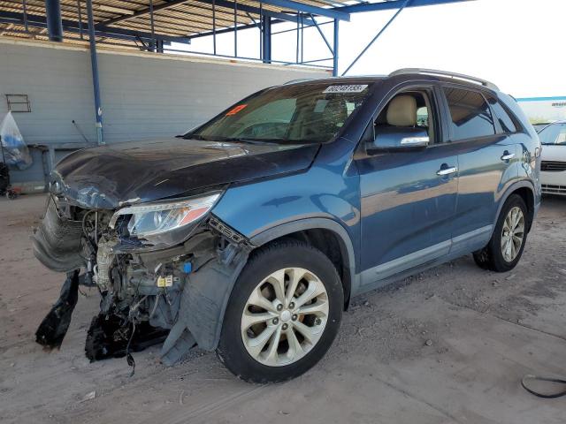 KIA SORENTO EX 2015 with VIN 5XYKU4A72FG574599 - Photo from auction