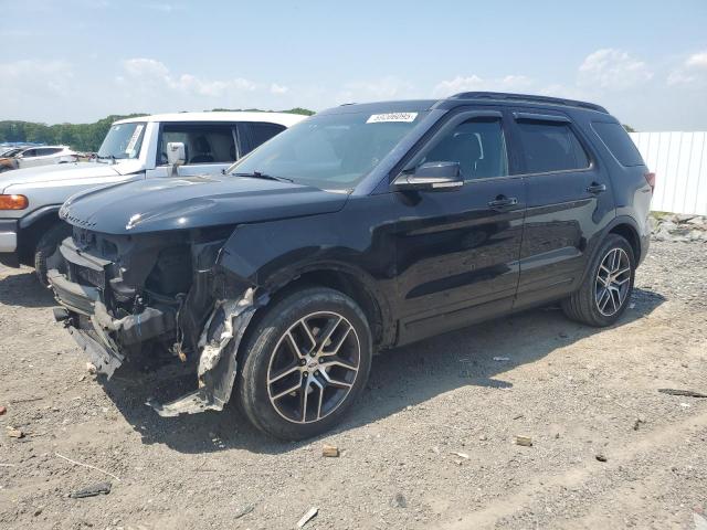 FORD EXPLORER S 2017 with VIN 1FM5K8GTXHGC12305 - Photo from auction