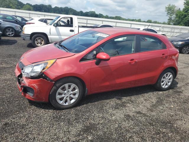 KIA RIO LX 2015 with VIN KNADM5A34F6516506 - Photo from auction