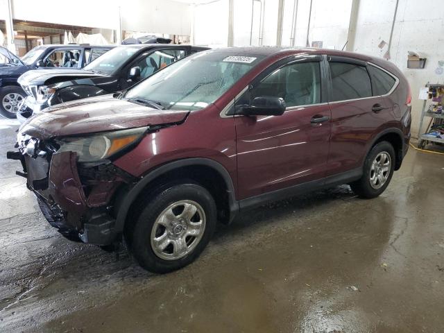 HONDA CR-V LX 2014 with VIN 5J6RM4H38EL053580 - Photo from auction