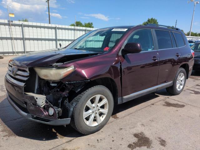 TOYOTA HIGHLANDER 2011 with VIN 5TDBK3EHXBS053307 - Photo from auction