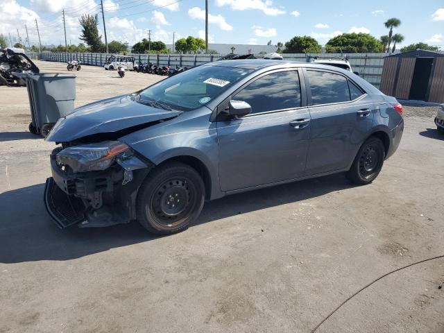 TOYOTA COROLLA L 2018 with VIN 5YFBURHE6JP809656 - Photo from auction