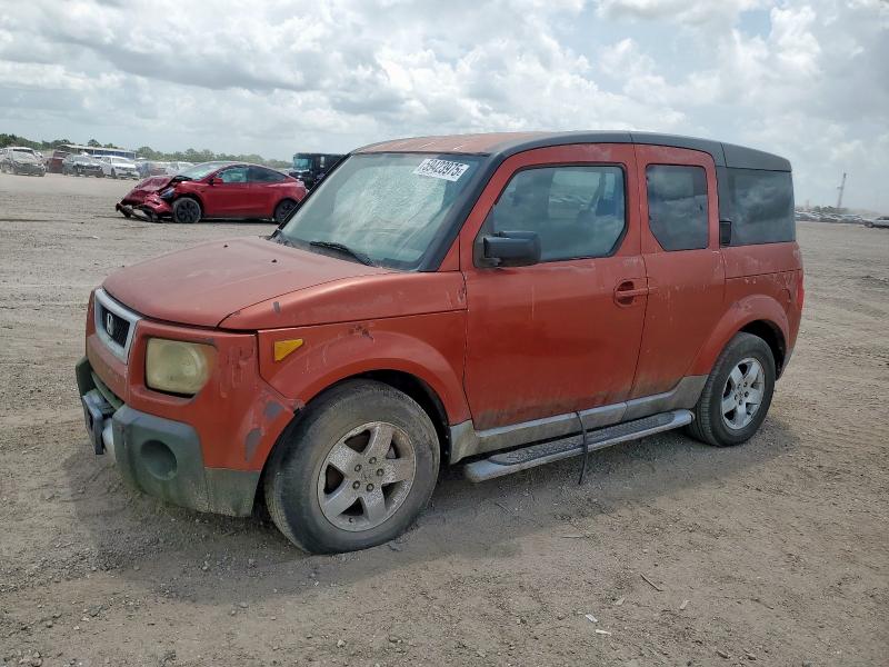 HONDA ELEMENT 2003 with VIN 5J6YH18573L010345 - Photo from auction