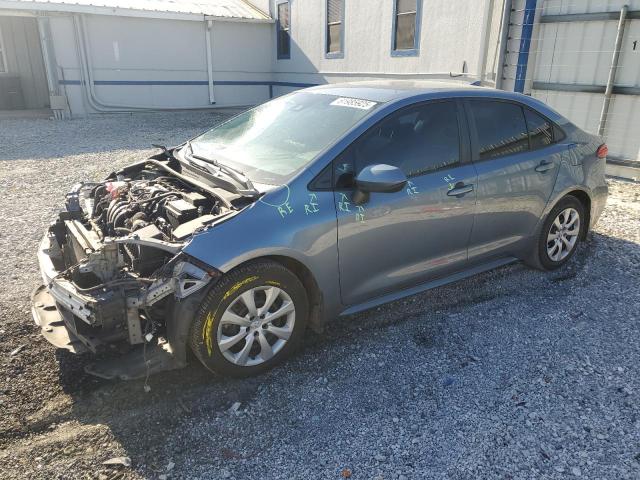 TOYOTA COROLLA LE 2020 with VIN 5YFEPRAE6LP101182 - Photo from auction