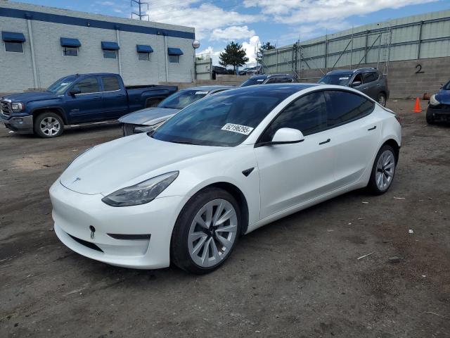 TESLA MODEL 3 2023 with VIN 5YJ3E1EA6PF459342 - Photo from auction