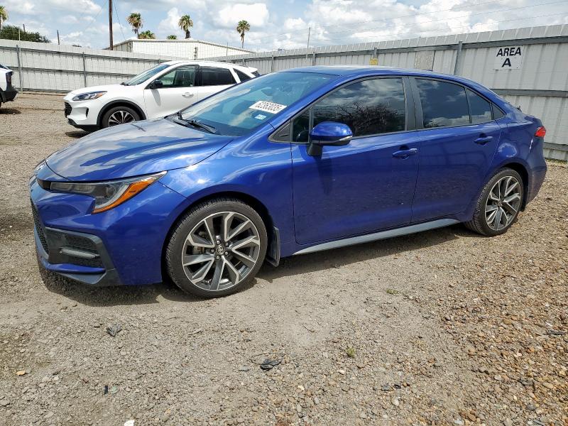 TOYOTA COROLLA SE 2021 with VIN 5YFS4MCE2MP085074 - Photo from auction