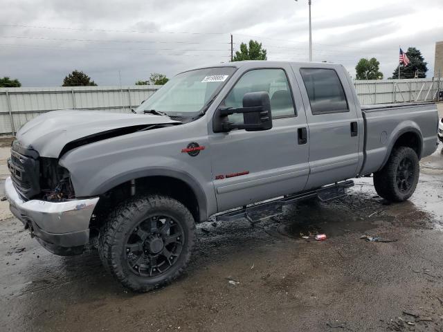 FORD F250 SUPER 2002 with VIN 1FTNW21F12EA67795 - Photo from auction