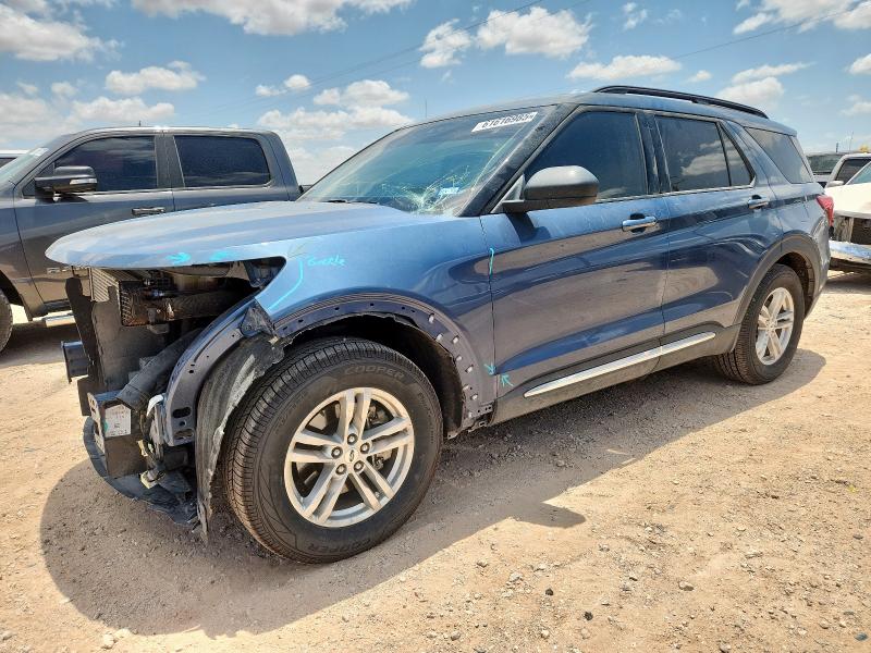 FORD EXPLORER X 2020 with VIN 1FMSK7DH9LGA38829 - Photo from auction