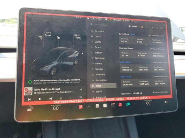 Zdjęcie 9 z aukcji – 2024 TESLA MODEL Y z VIN 7SAYGDEE0RA234857