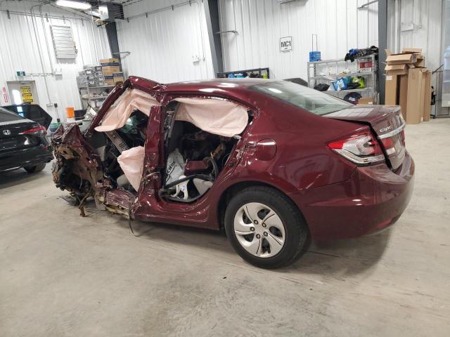 Photo 2 from auction – 2015 HONDA CIVIC LX with VIN 2HGFB2F40FH022712