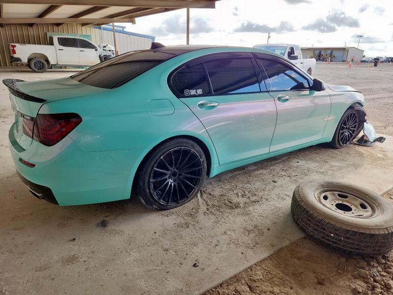 Photo 3 from auction – 2013 BMW 750 I with VIN WBAYA8C58DD227809