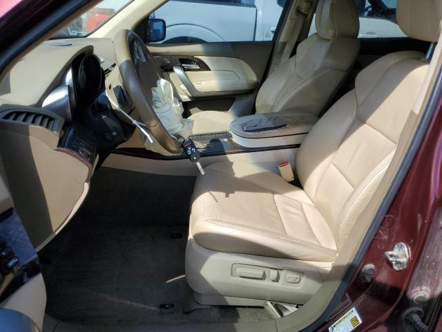 Foto 7 de la subasta – 2012 ACURA MDX con VIN 2HNYD2H27CH539203