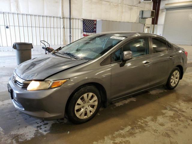HONDA CIVIC LX 2012 with VIN 19XFB2F59CE342609 - Photo from auction