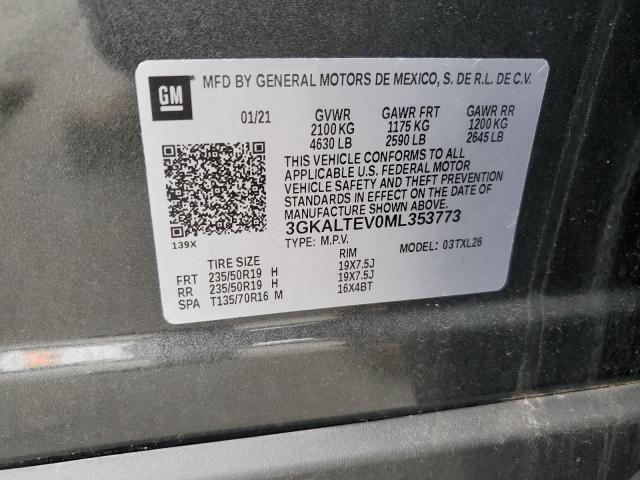 Photo 14 from auction – 2021 GMC TERRAIN SLE with VIN 3GKALTEV0ML353773
