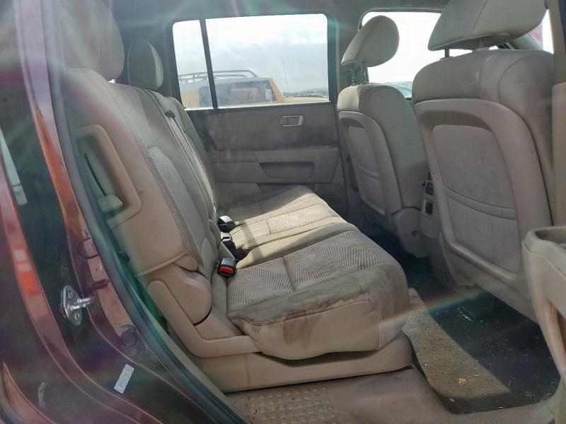 Photo 11 from auction – 2012 HONDA PILOT LX with VIN 5FNYF4H27CB021545