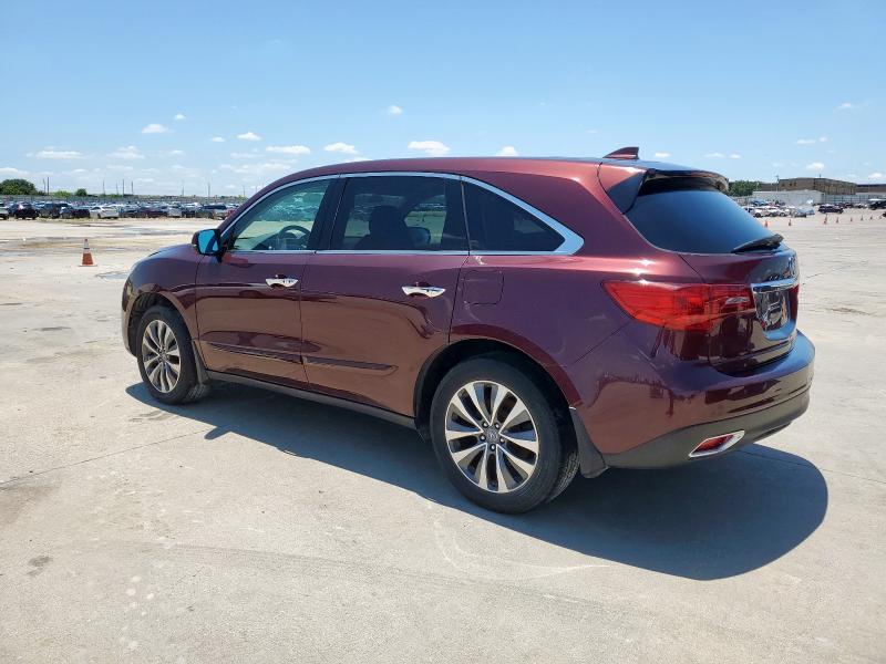 Снимка 2 от търг – 2014 ACURA MDX TECHNO с VIN 5FRYD4H43EB009787