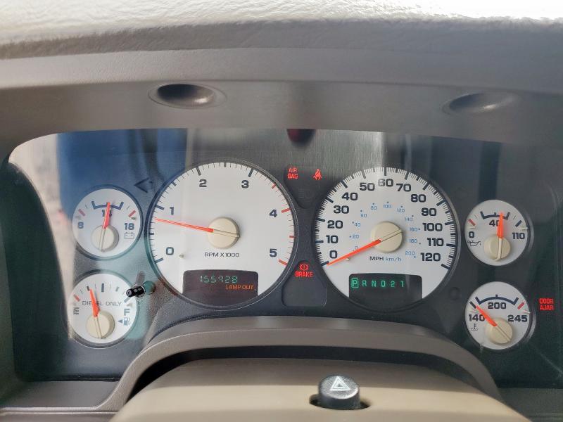 Photo 9 from auction – 2004 DODGE RAM 2500 S with VIN 3D7KA28C54G196170