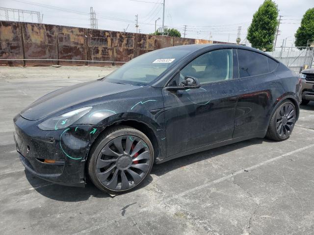 TESLA MODEL Y 2022 with VIN 7SAYGDEF1NF484582 - Photo from auction