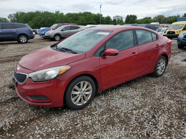 KIA FORTE LX 2014 with VIN KNAFX4A62E5123466 - Photo from auction