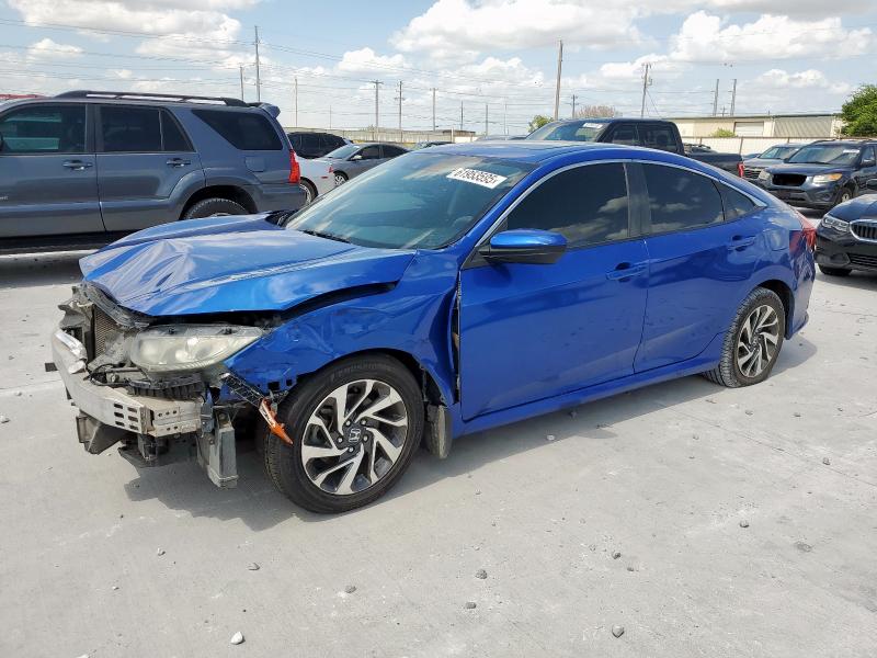 HONDA CIVIC EX 2017 with VIN 19XFC2F89HE016260 - Photo from auction