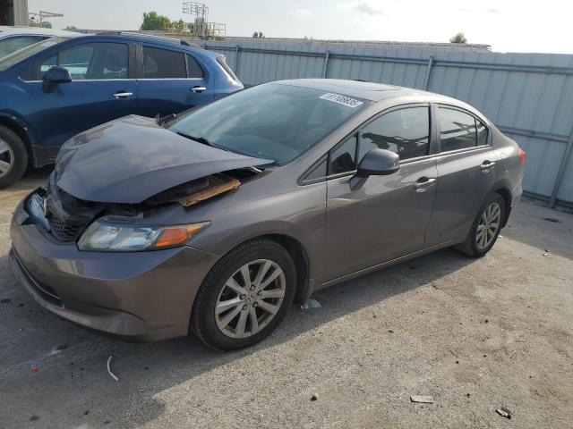 HONDA CIVIC EX 2012 with VIN 19XFB2F8XCE073613 - Photo from auction