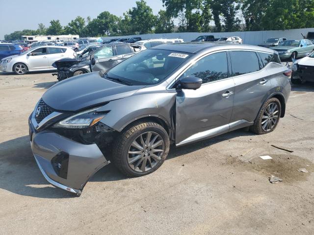 NISSAN MURANO SV 2021 with VIN 5N1AZ2BS3MC130892 - Photo from auction