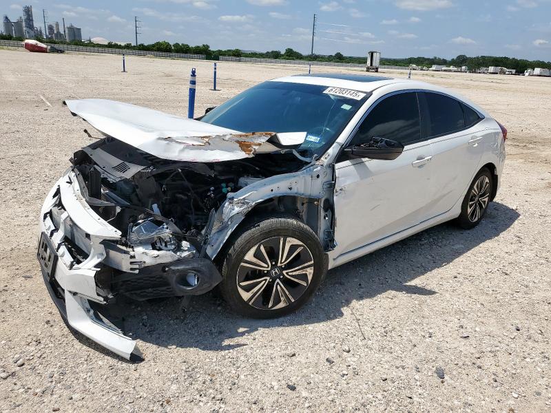 HONDA CIVIC EX 2018 with VIN JHMFC1F34JX005511 - Photo from auction