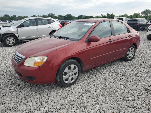 KIA SPECTRA EX 2008 with VIN KNAFE121985532558 - Photo from auction