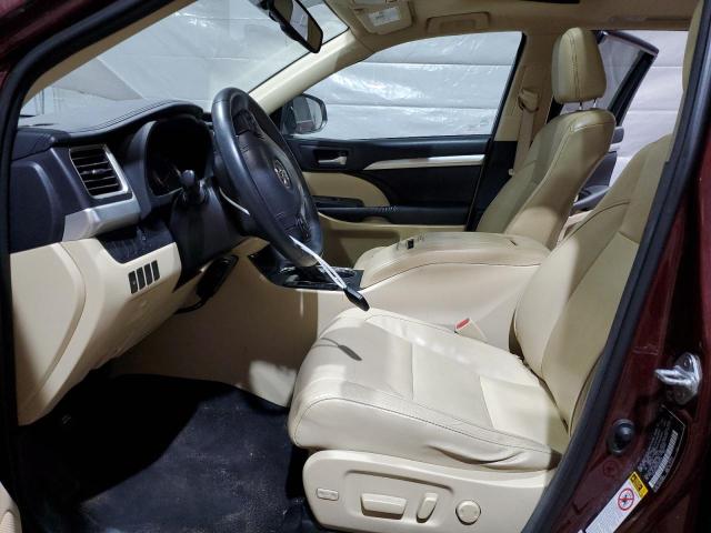 Photo 7 from auction – 2016 TOYOTA HIGHLANDER XLE with VIN 5TDJKRFH0GS288318