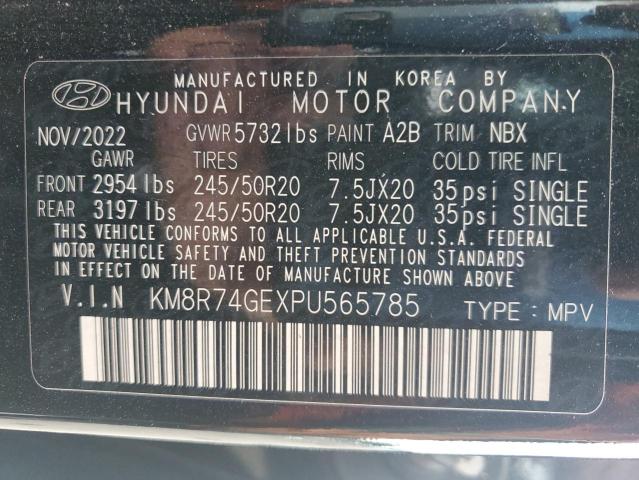 Photo 14 from auction – 2023 HYUNDAI PALISADE C with VIN KM8R74GEXPU565785