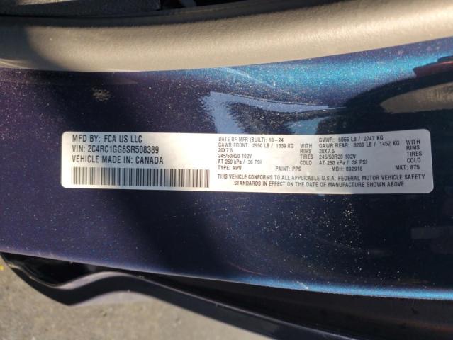 Photo 14 from auction – 2025 CHRYSLER PACIFICA L with VIN 2C4RC1GG6SR508389