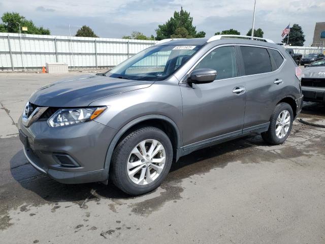 NISSAN ROGUE S 2015 with VIN KNMAT2MV8FP508729 - Photo from auction