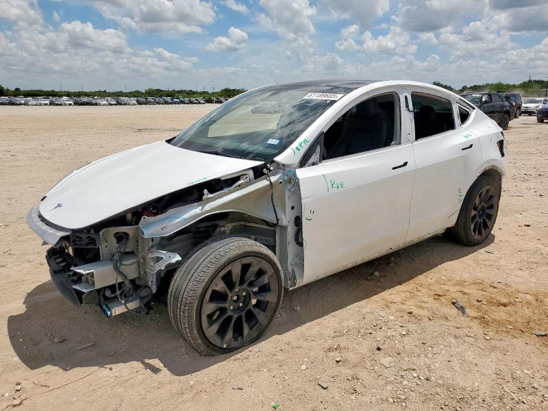 TESLA MODEL Y 2023 with VIN 7SAYGDEE0PA070927 - Photo from auction