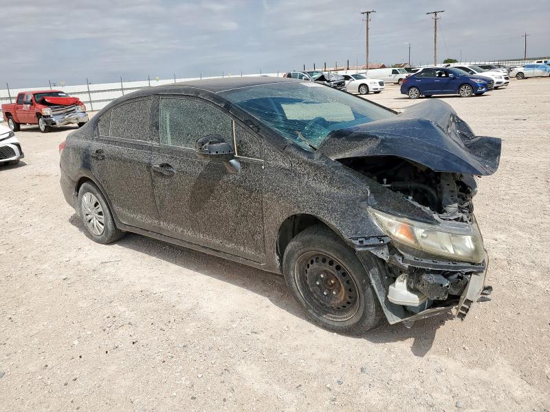Photo 4 from auction – 2013 HONDA CIVIC LX with VIN 2HGFB2F57DH536837