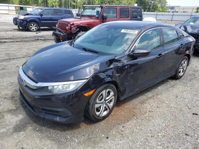HONDA CIVIC LX 2018 with VIN 2HGFC2F51JH505544 - Photo from auction
