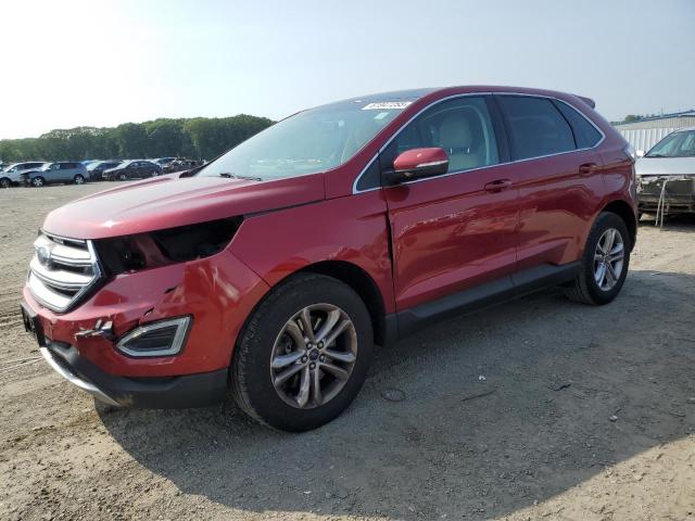 FORD EDGE SEL 2016 with VIN 2FMPK4J96GBC03296 - Photo from auction