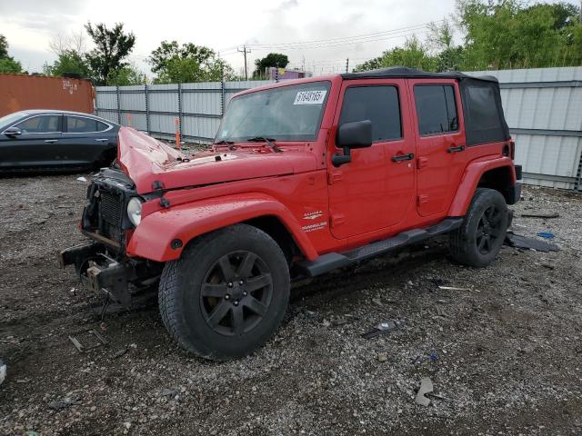 JEEP WRANGLER U 2012 with VIN 1C4BJWEG4CL127383 - Photo from auction