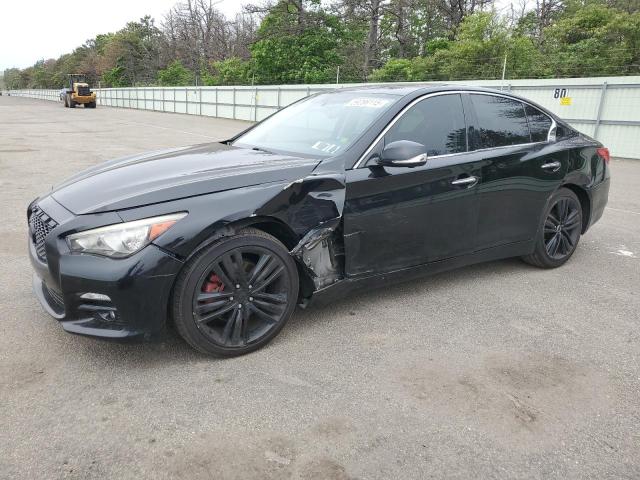 INFINITI Q50 BASE 2014 with VIN JN1BV7AP8EM684524 - Photo from auction